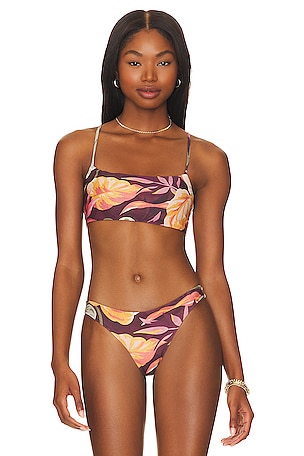 Out From Under Devon Floral Print Bikini Top