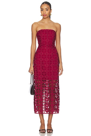 Katie Tile Lace Dress MILLY
