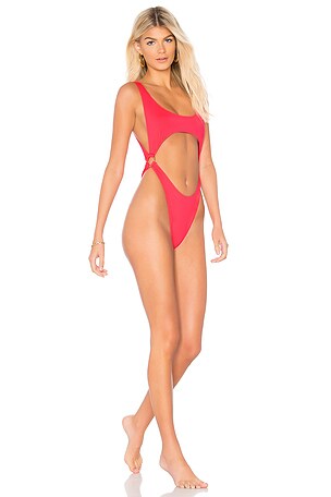 MILLY Maglificio Ripa One Piece in Fluo Melon REVOLVE