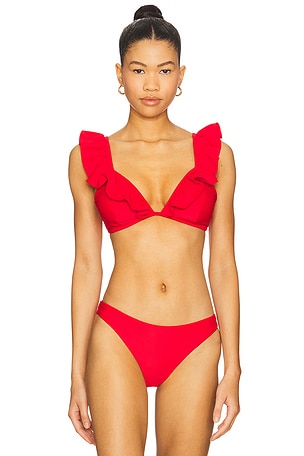 Ruffle Bikini Top MILLY