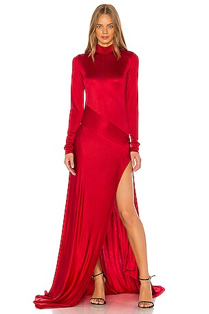shona joy halter midi dress Shona Joy - La Lune Halter Neck Maxi Dress - Espresso