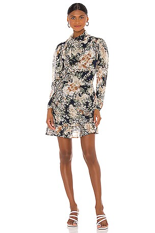 Brigitte Floral Mini Dress MINKPINK