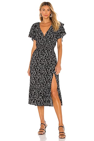 midi cocktail dress summer Sunny Summer Day Pink Floral Midi Dress – Shop the Mint