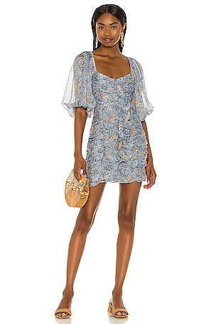 Dahlia Ruched Mini Dress MINKPINK