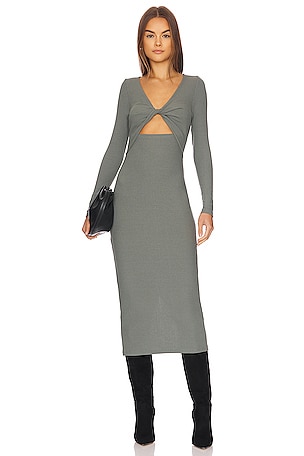 VESTIDO MIDI YOKO MINKPINK