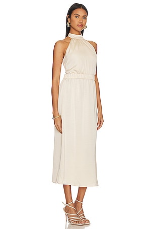MINKPINK Finlay Midi Dress in Cream