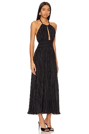 MINKPINK Gwen Midi Dress in Black