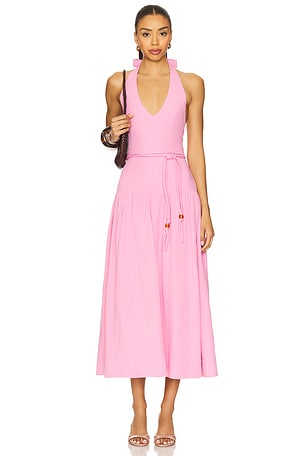 Melody Drop Wasit Midi Dress MINKPINK $169 NEW