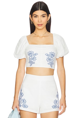 Sonnet Embroidered Top MINKPINK