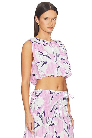 MINKPINK Paloma Bubble Top in Pink