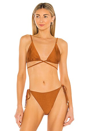 Canyon Wrap Triangle Bikini Top