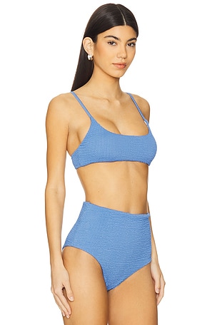 MINKPINK Irina Bikini Top in Blue