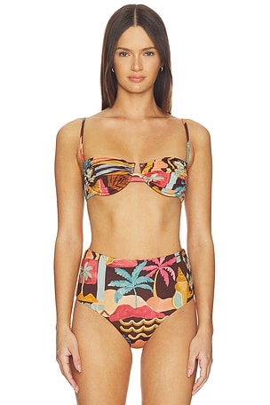 Isola Gathered Bikini Top MINKPINK
