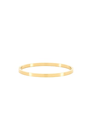 Maison Irem Classic Stripe Bracelet in Metallic Gold