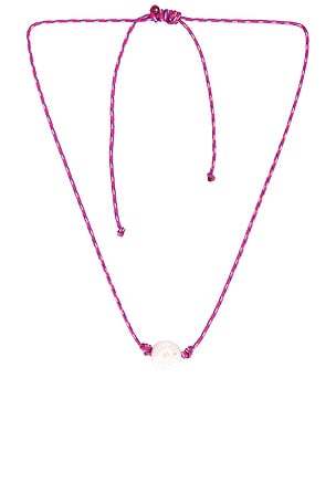 Pearl Paracord Necklace Maison Irem
