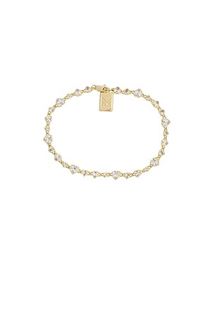 MIRANDA FRYE Cora Bracelet in Metallic Gold