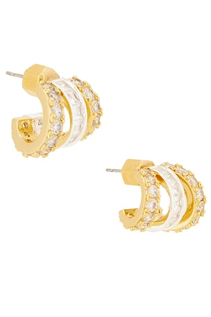 Sabrina Huggies Earrings MIRANDA FRYE