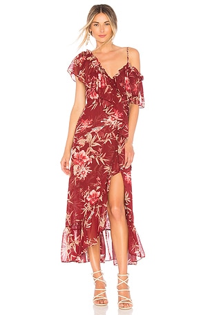 misa los angeles red dress MEGAN DRESS | MISA Los Angeles