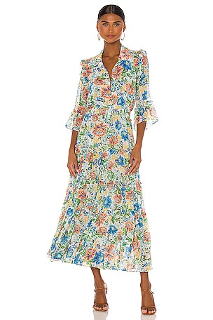 Oasis frieda floral midi dress best sale