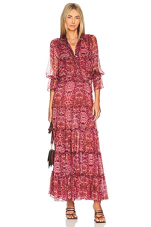 MISA Los Angeles x REVOLVE Hermosa Dress in Septima Tapestry | REVOLVE