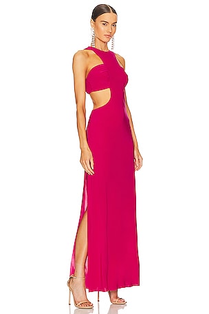 MISA Los Angeles x REVOLVE Angeles Lyra Dress in Fuchsia