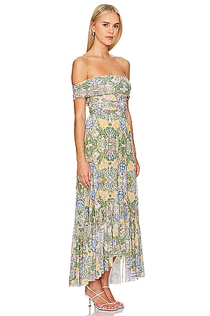 MISA Los Angeles Fiorella Dress in Green