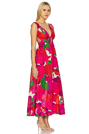 MISA Los Angeles Rosalia Dress in Fuchsia