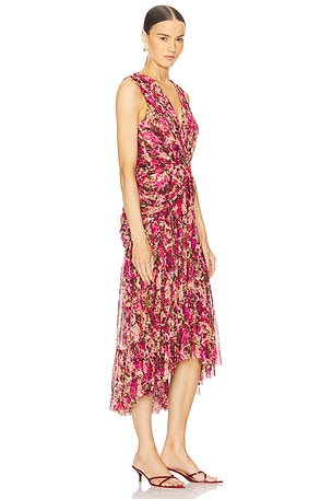 MISA Los Angeles Ava Dress in Fuchsia