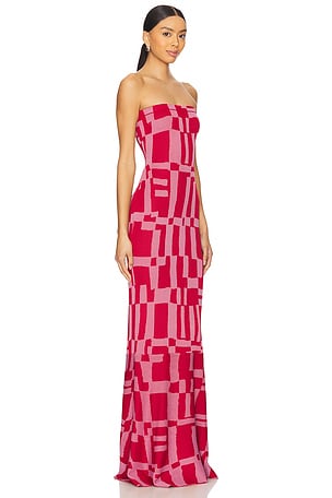 MISA Los Angeles Candice Dress in Pink