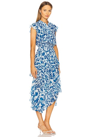 MISA Los Angeles Ilysa Dress in Blue