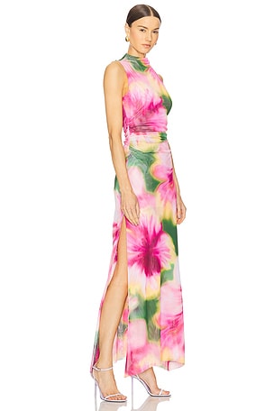 MISA Los Angeles Athena Dress in Fuchsia