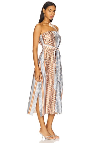 MISA Los Angeles Damalis Dress in Baby Blue