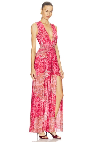 MISA Los Angeles Imani Dress in Red