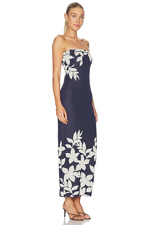MISA Los Angeles Willow Dress in Navy
