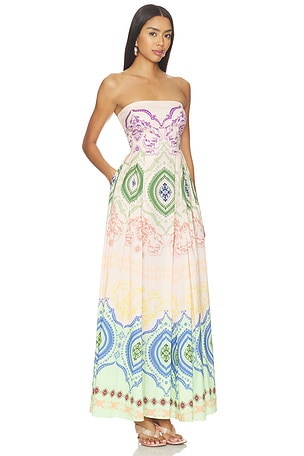 MISA Los Angeles Maddie Maxi Dress in Pink