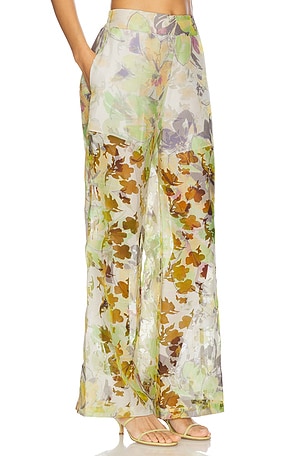 MISA Los Angeles Pia Pant in Green