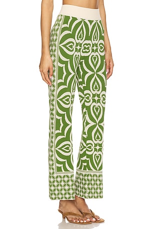 MISA Los Angeles Orla Pants in Green. Size S. Also