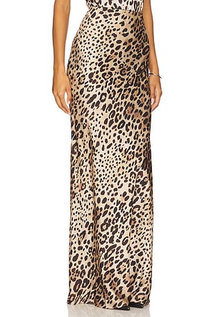 MISA Los Angeles Sierra Skirt in Brown