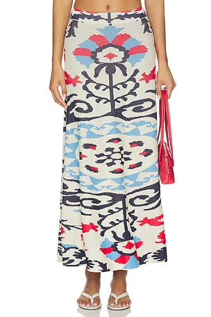 Ocean Midi Skirt MISA Los Angeles