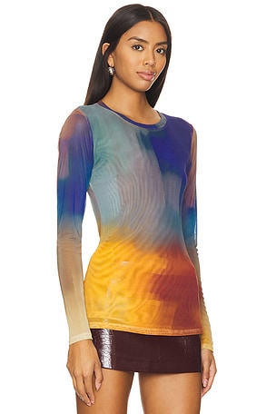 MISA Los Angeles Lula Top in Multi