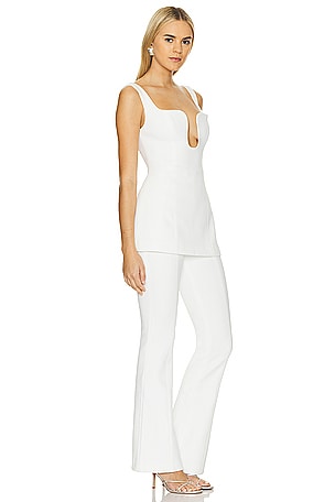 MISHA x REVOLVE Belva Jumpsuit in Ivory