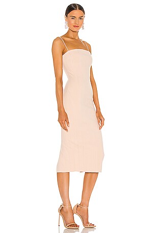 MISHA X REVOLVE Irisa Dress in Beige