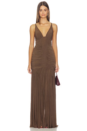 The Inferno Jersey Maxi Dress MISHA