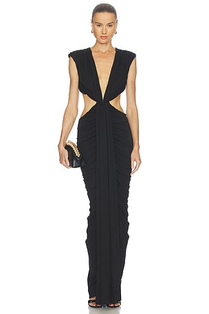 МАКСИ ПЛАТЬЕ COLACIA CUPRO MISHA