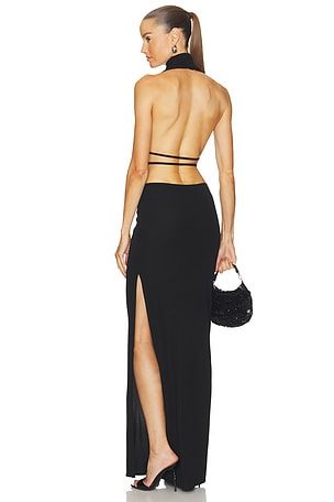 The Cowl Neck Jersey Dress MISHA