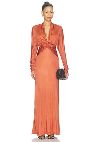 Twist Jersey Longsleeve Dress MISHA