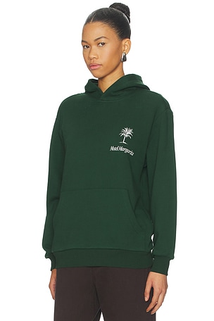 Motel Margarita Quit Your Job Hoodie in Green