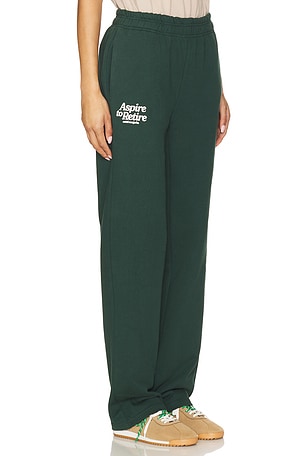 Motel Margarita PANTALON SWEAT ASPIRE en Dark Vert