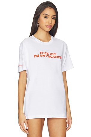 Motel Margarita Vacation Tee in White