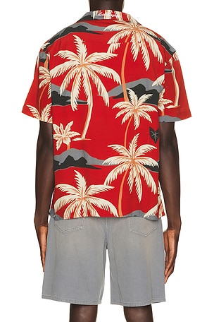 Motel Margarita Island Shirt in Red